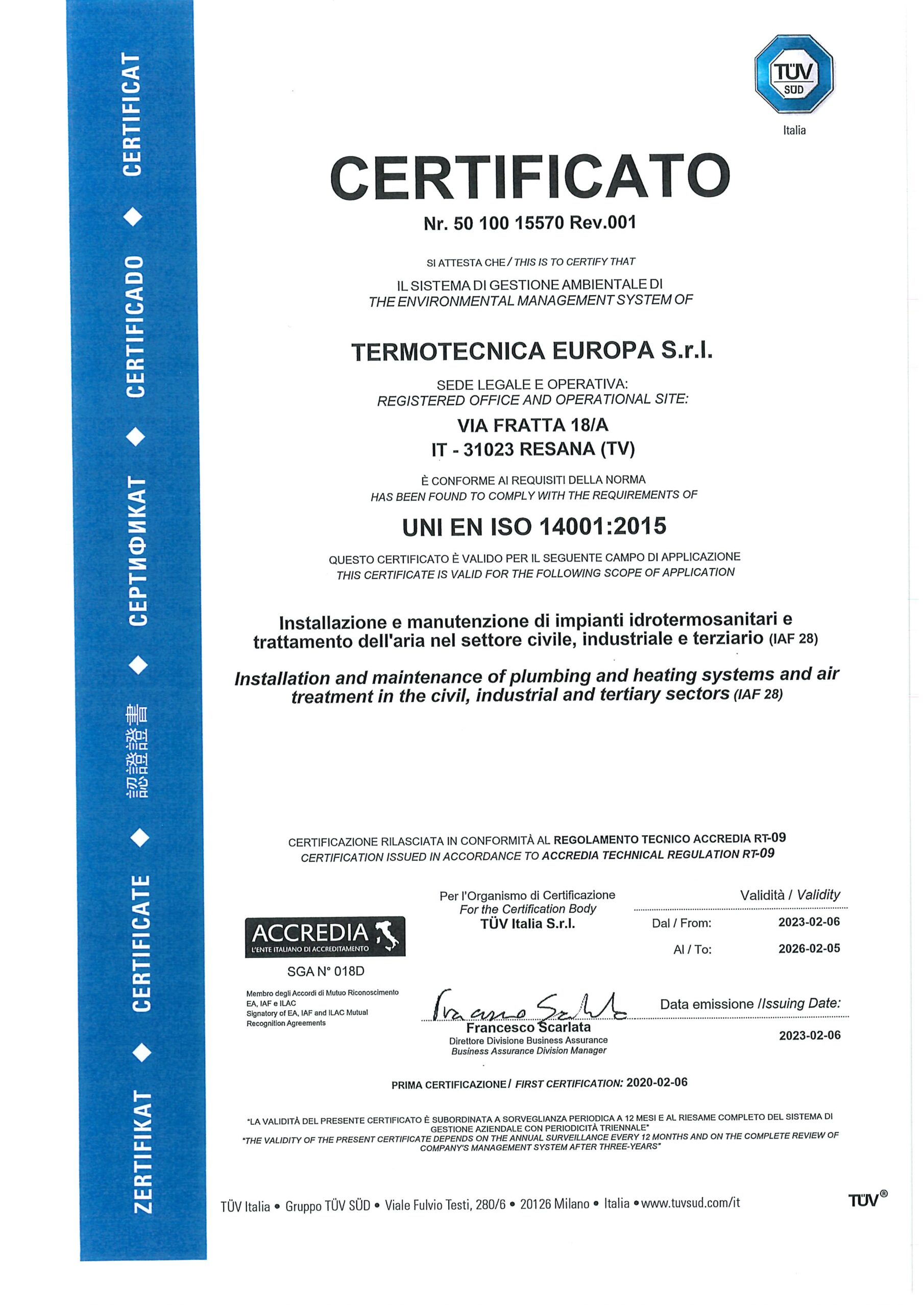 ISO 14001 2015