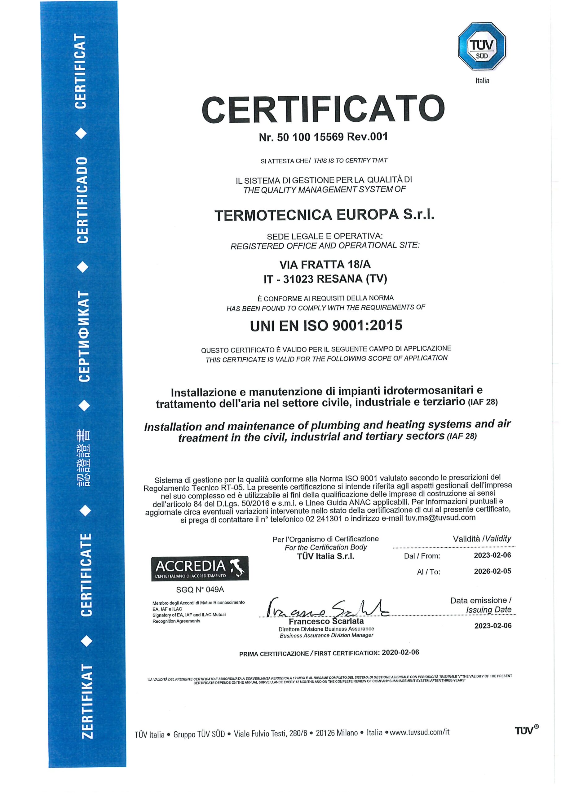ISO 9001 2015